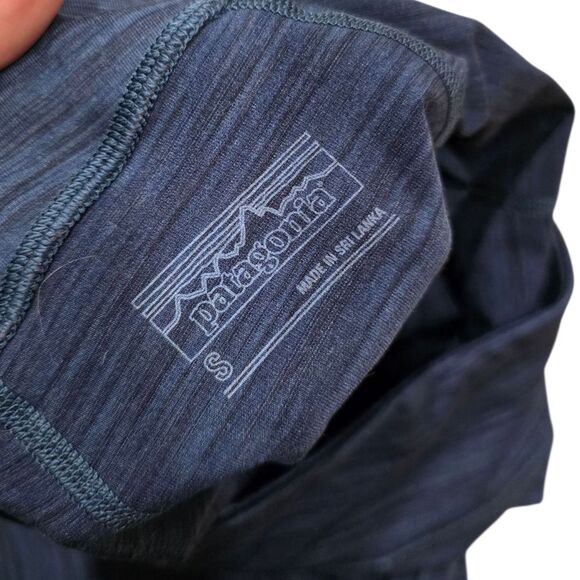 Patagonia Navy Centered Tights Heather Leggings S - Picture 4 of 4